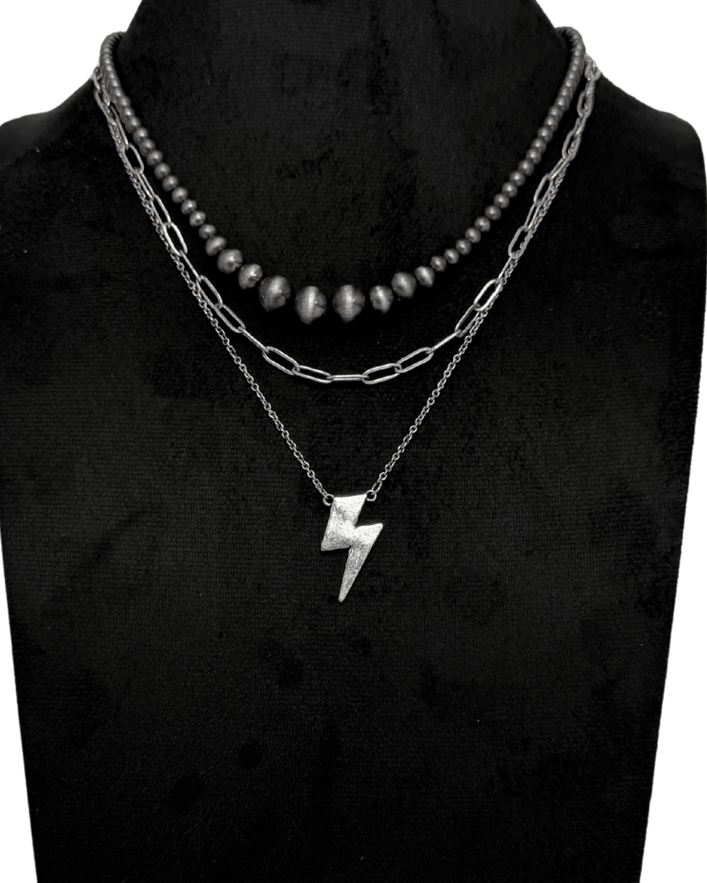 THUNDER TRAIL LAYERED NECKLACE