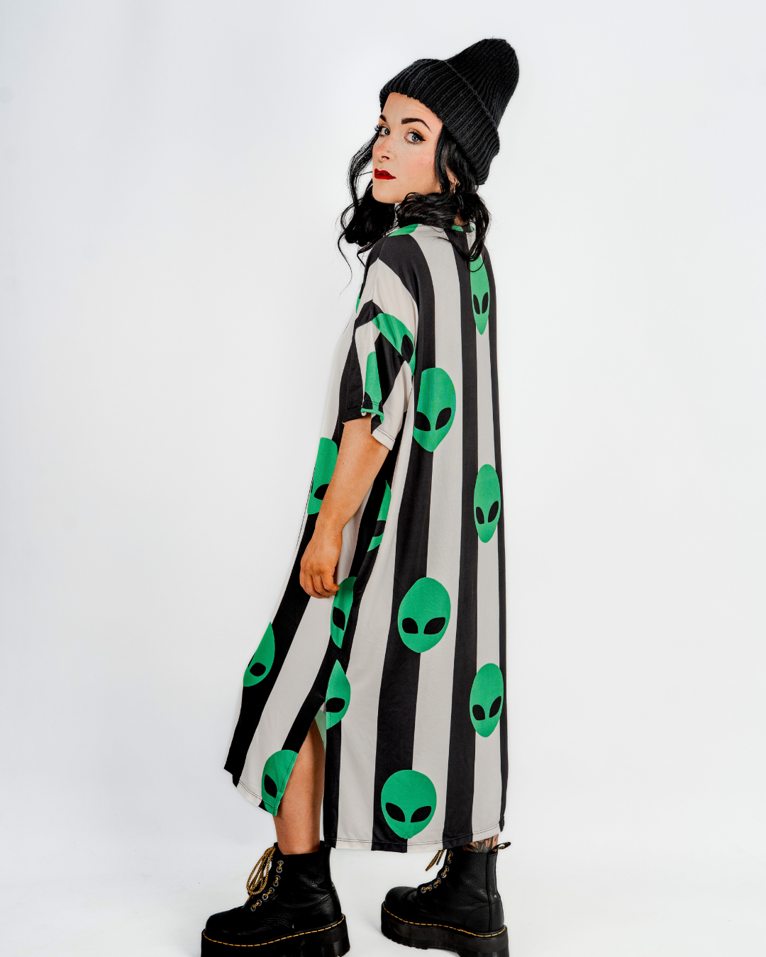 ALIEN OUTCAST MIDI DRESS
