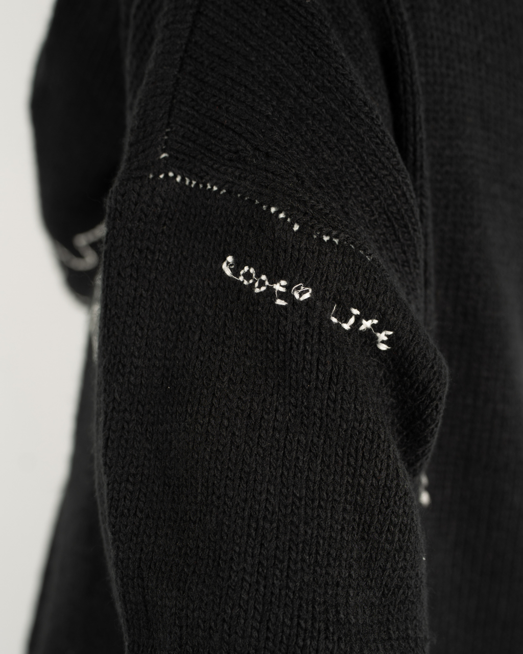 STINGER STITCH EMBROIDERED SWEATER