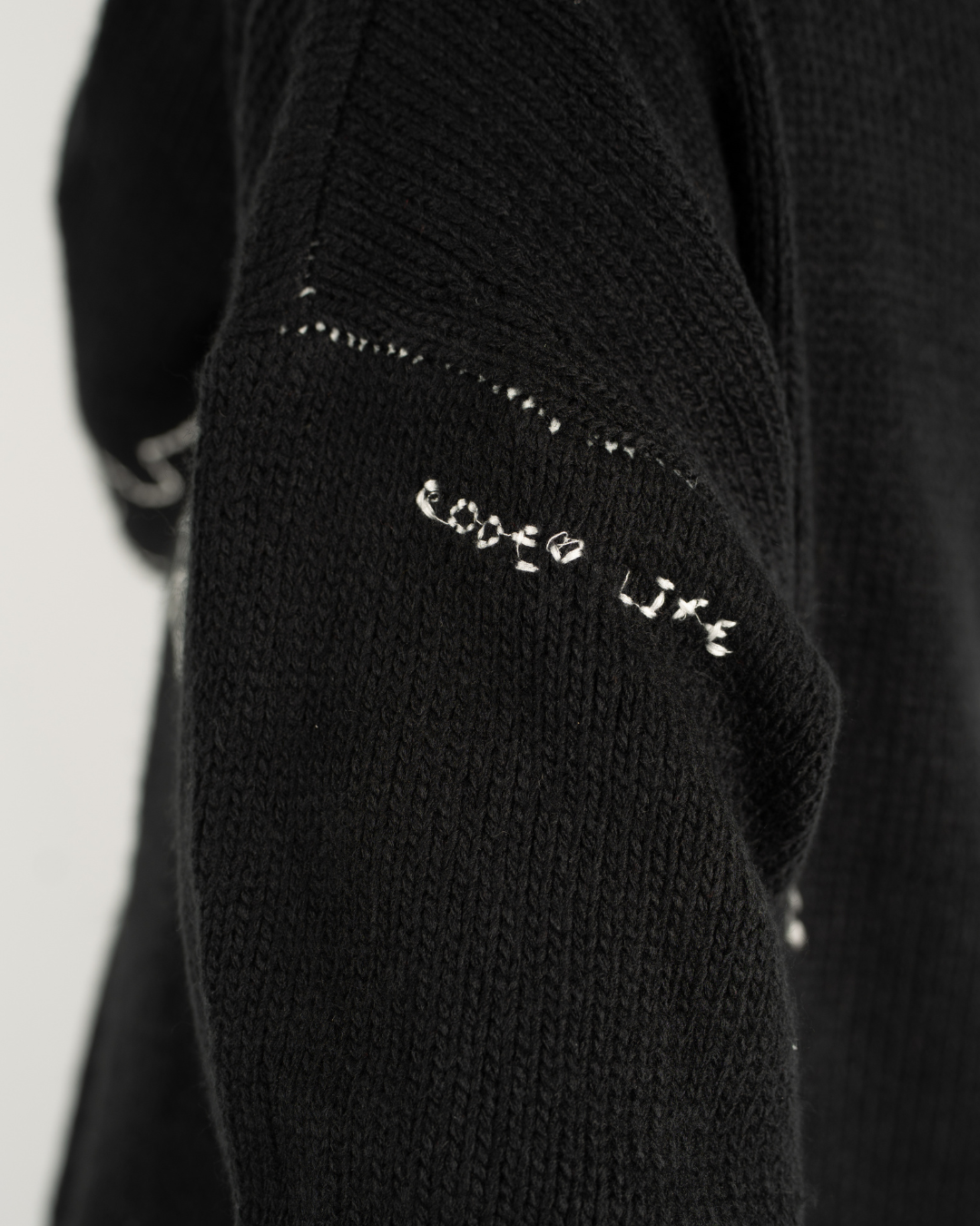 STINGER STITCH EMBROIDERED SWEATER