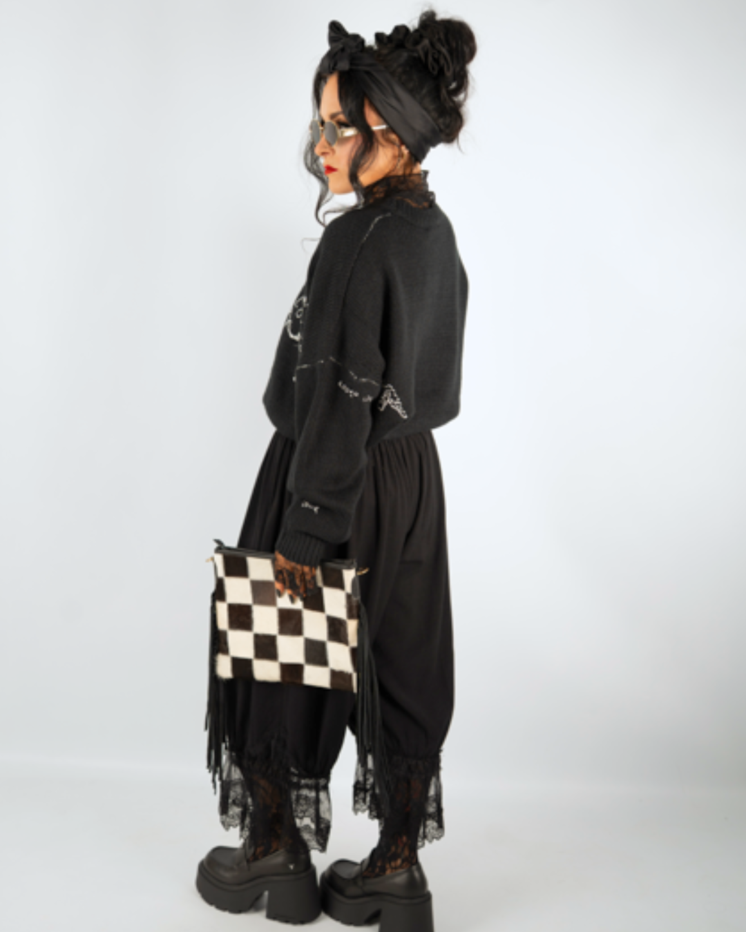 BAD BLOOMER LACE BALLOON PANTS