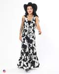 RANCH REBEL COW PRINT SET