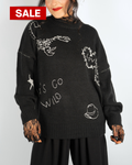 STINGER STITCH EMBROIDERED SWEATER